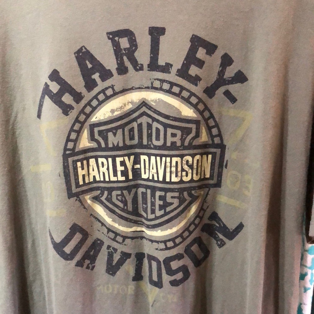 Harley-Davidson Green 2016 Graphic‎ T-Shirt
